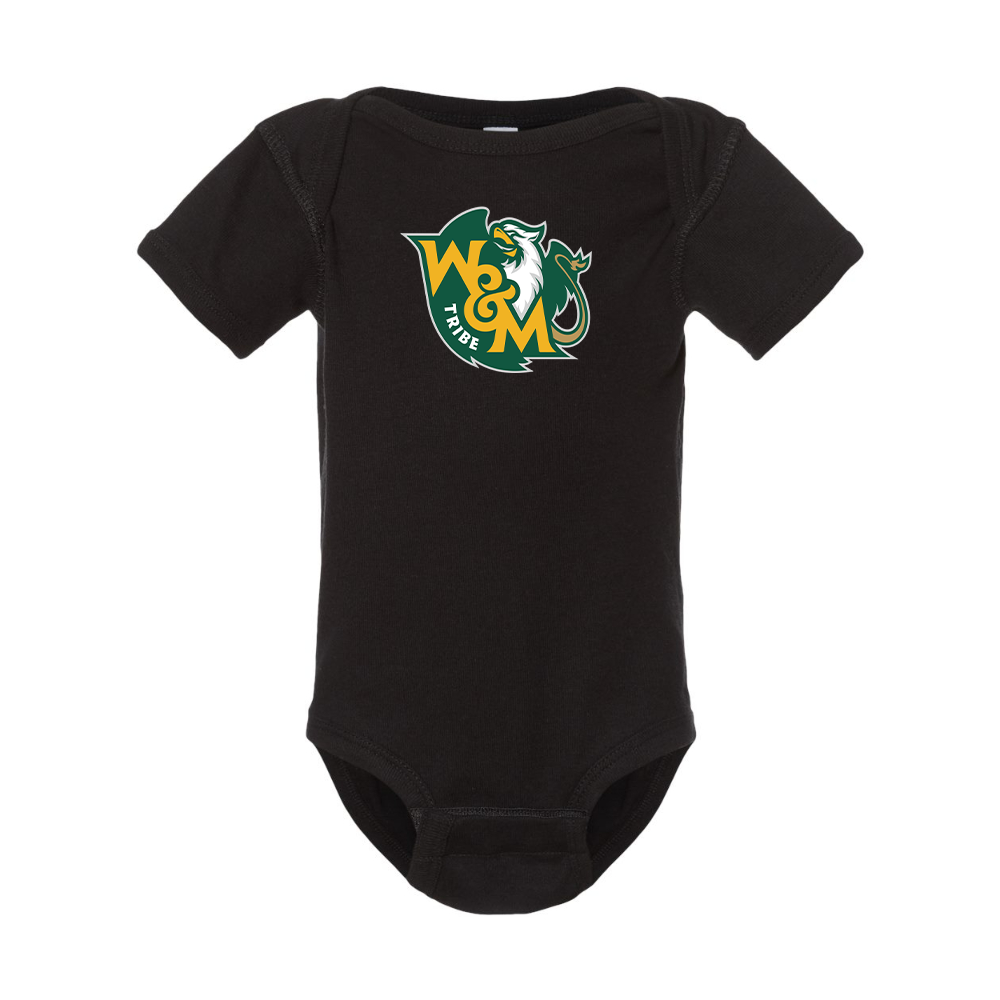 William and Mary Tribe Rabbit Skins Infant Baby Rib Bodysuit