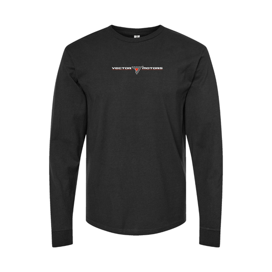 Men's Vector Motors Logo Long Sleeve T-Shirt