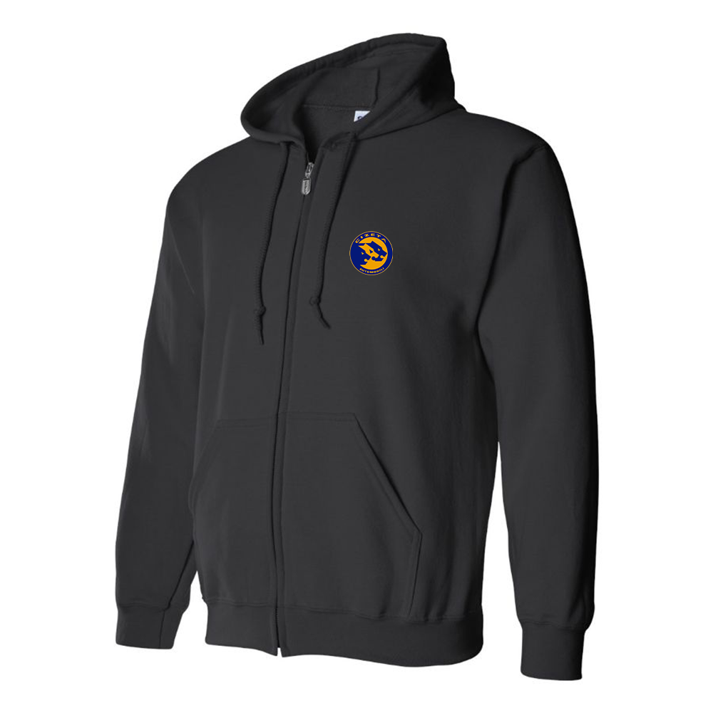 Men's Cizeta Logo Zipper Hoodie