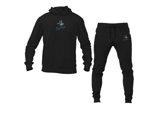 Men's Beloit Sky Carp Logo Hoodie Joggers Set