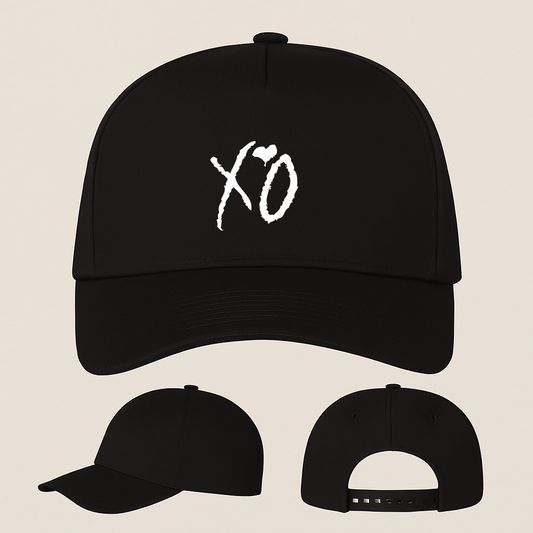 The Weeknd XO Music Five Panel Twill Snapback Cap