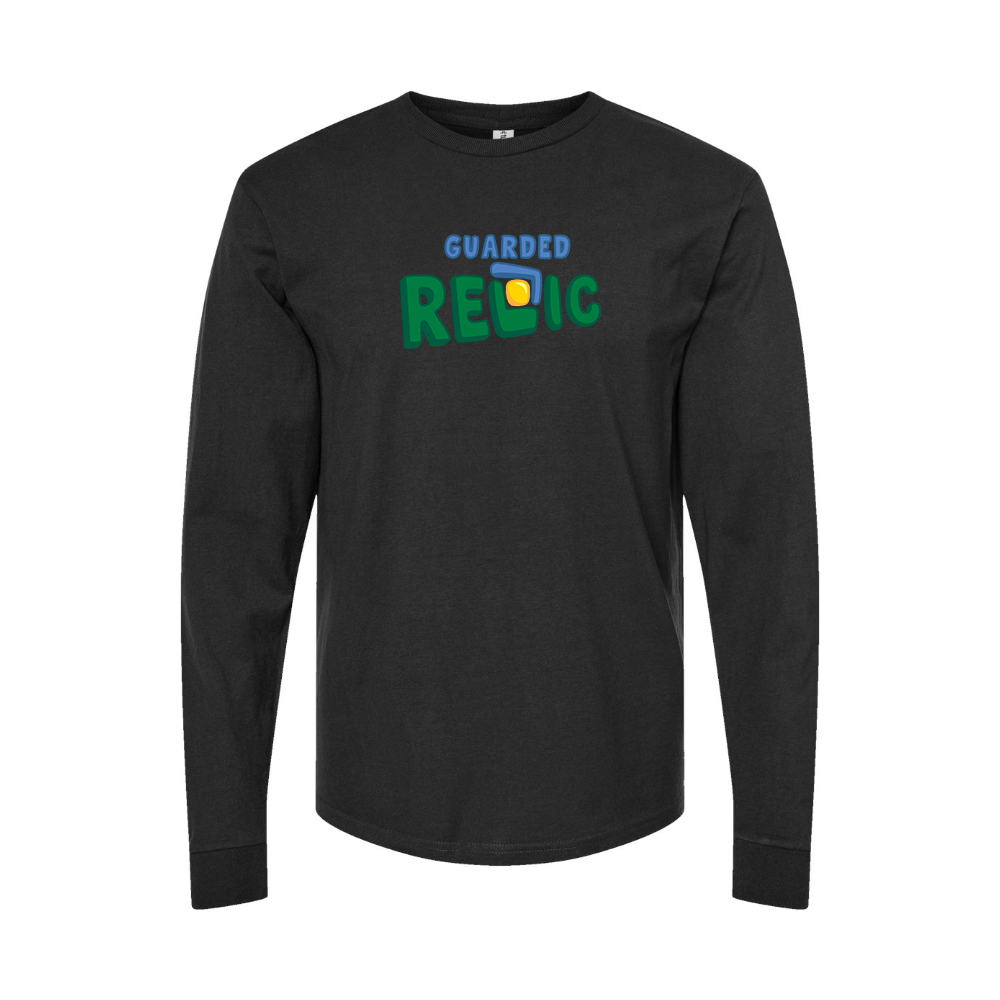 Youth Guarded Relic Logo Cotton Long Sleeve T-Shirt