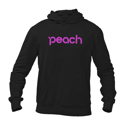 Men's Peach Aviation Logo  Pullover Hoodie