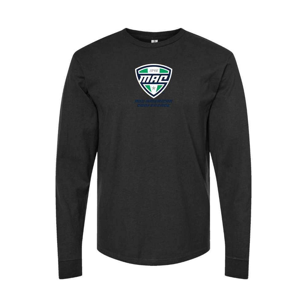 Men's Mid American Conference Logo Long Sleeve T-Shirt