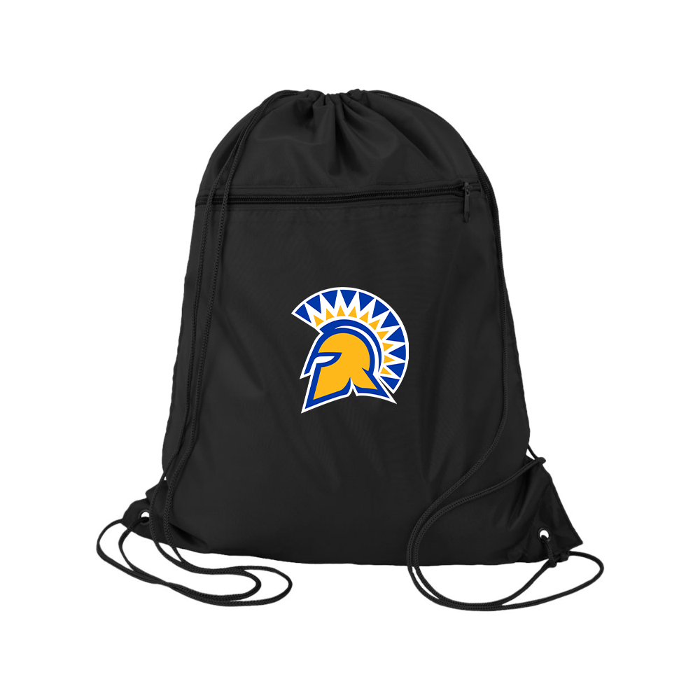 San Jose State Spartans Logo Q-Tees - Polyester Cinchpack