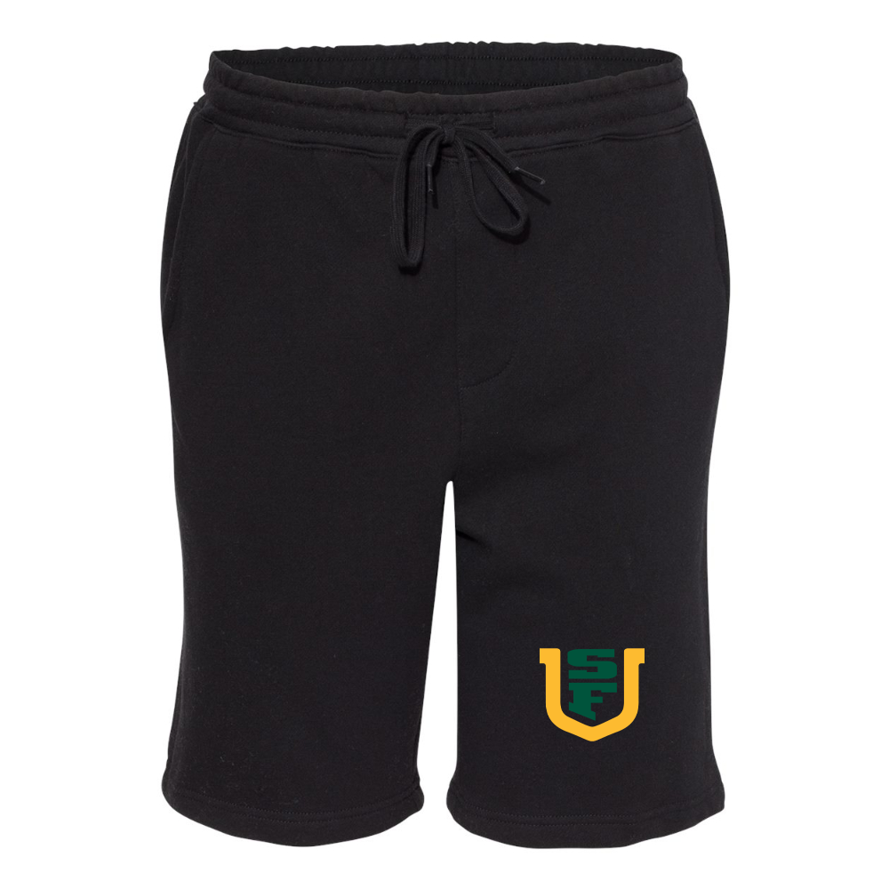 Men's San Francisco Dons Logo Independent Trading Co Midweight Fleece Shorts
