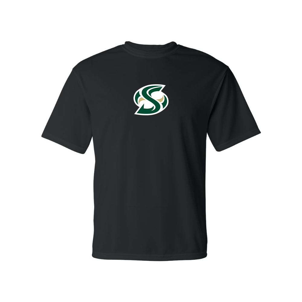 Men's Sacramento State Hornets Logo  Polyester T-Shirt