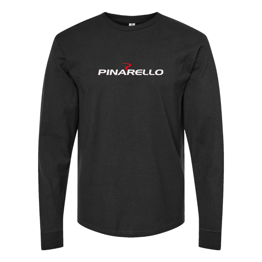 Youth Pinarello Logo Cotton Long Sleeve T-Shirt