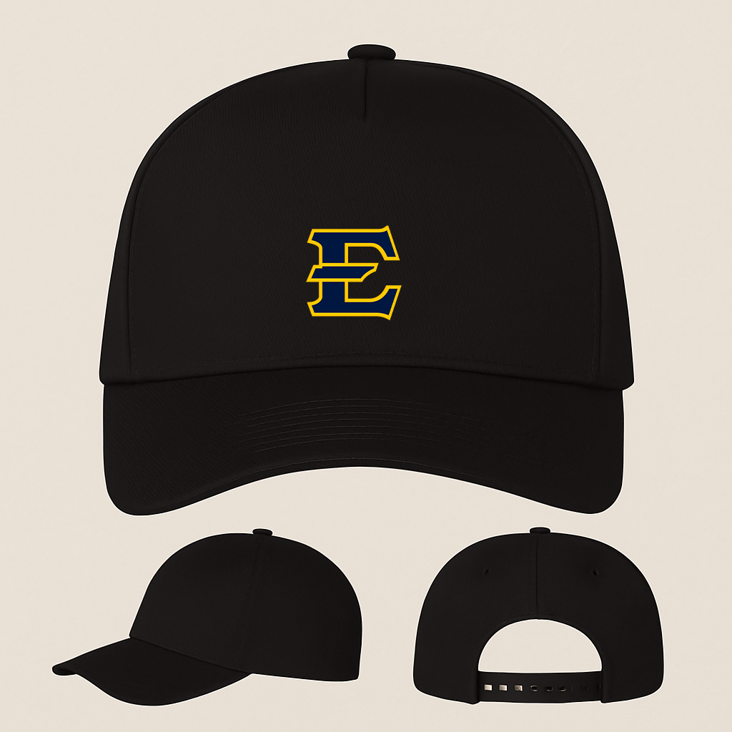 ETSU Buccaneers Logo Five Panel Twill Snapback Cap