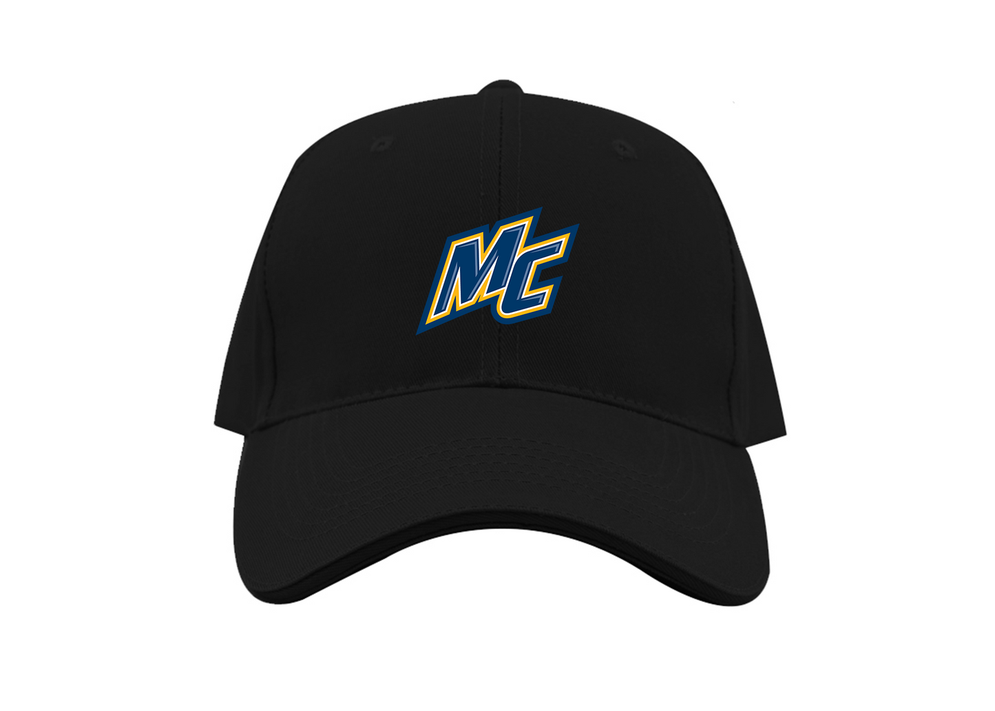 Merrimack Warriors Logo Dad Baseball Cap Hat