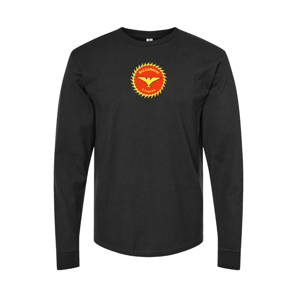 Youth Bizzarrini Logo Cotton Long Sleeve T-Shirt