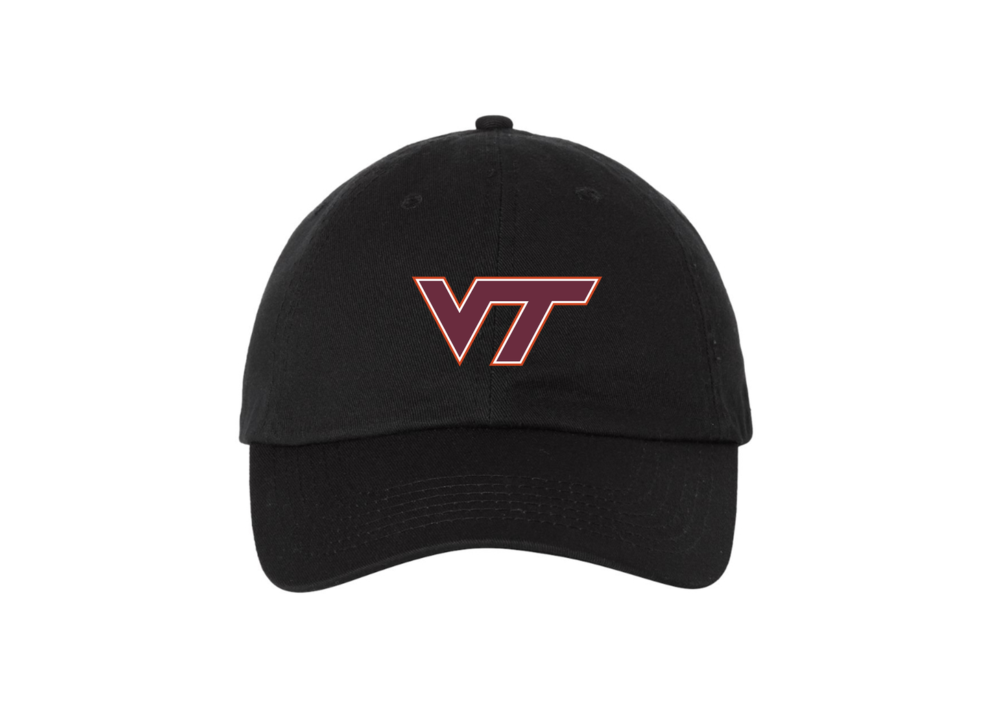 Virginia Tech Hokies Valucap Adult Bio-Washed Classic Dad Hat
