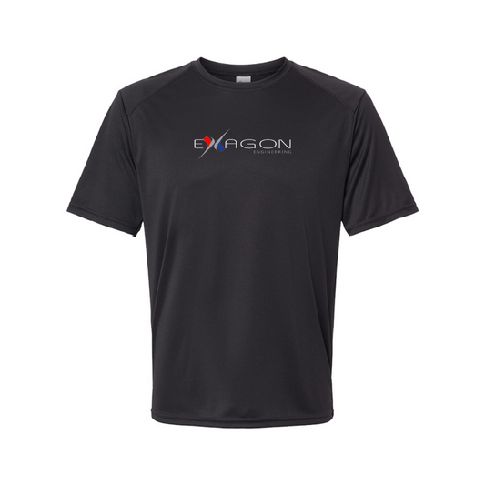 Men's Exagon Engineering Logo Polyester T-Shirt
