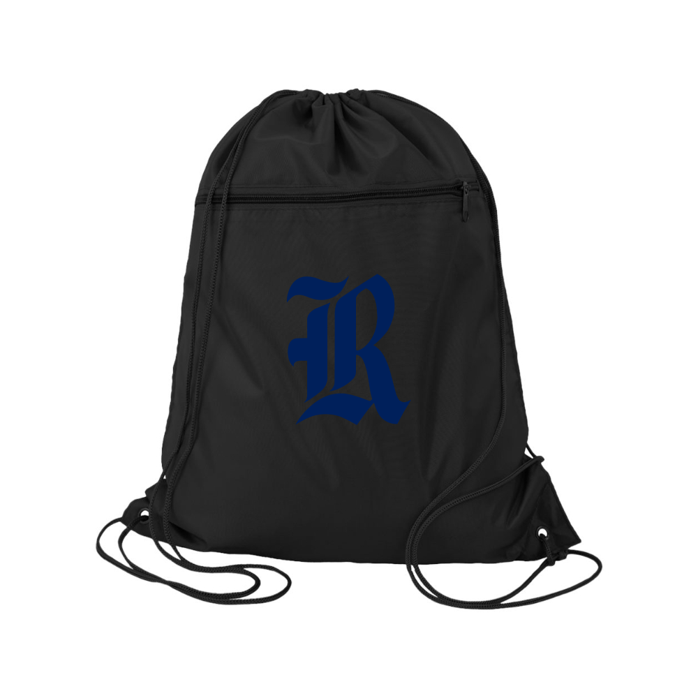 Rice Owls Logo Q-Tees - Polyester Cinchpack