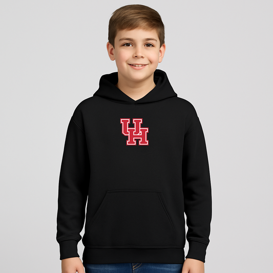 Youth Houston Cougars Logo Pullover Hoodie