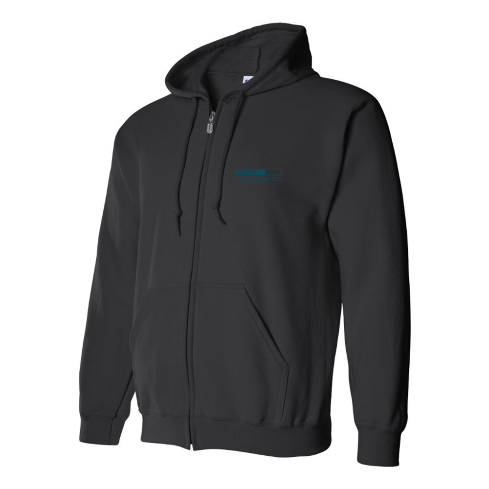 Men's Italdesign Logo Zipper Hoodie