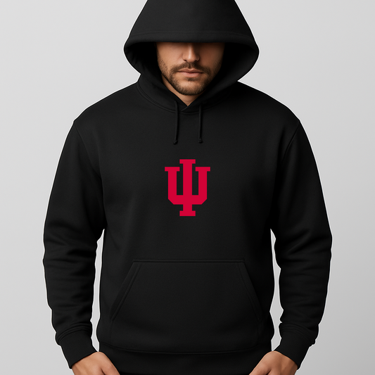 Men's Indiana Hoosiers Logo Pullover Hoodie
