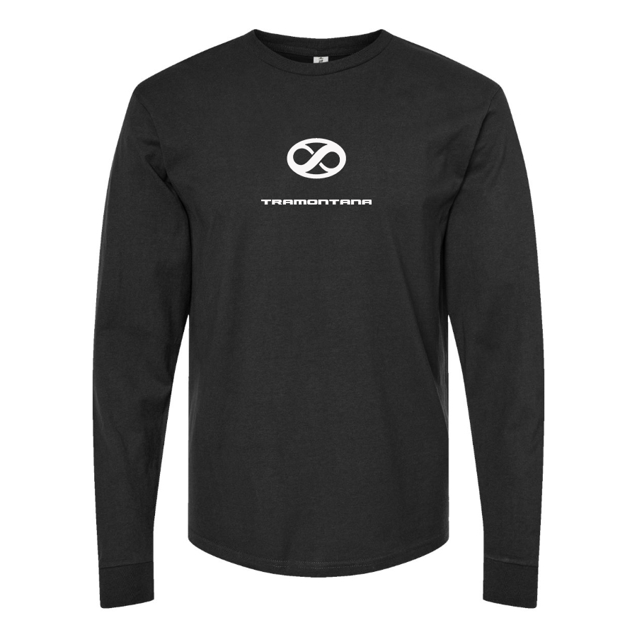 Youth Tramontana Logo Cotton Long Sleeve T-Shirt