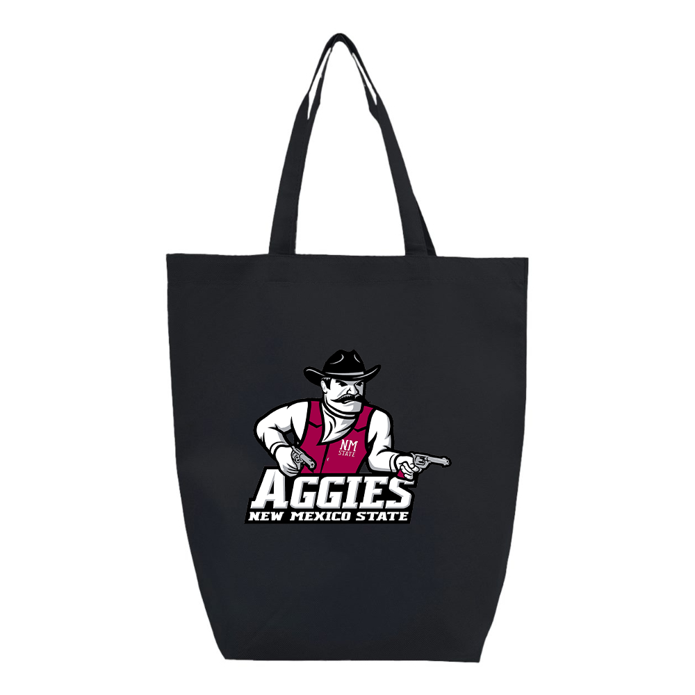 Aggies New Mexico State Logo Q-Tees Non-Woven Gusset Bottom Tote