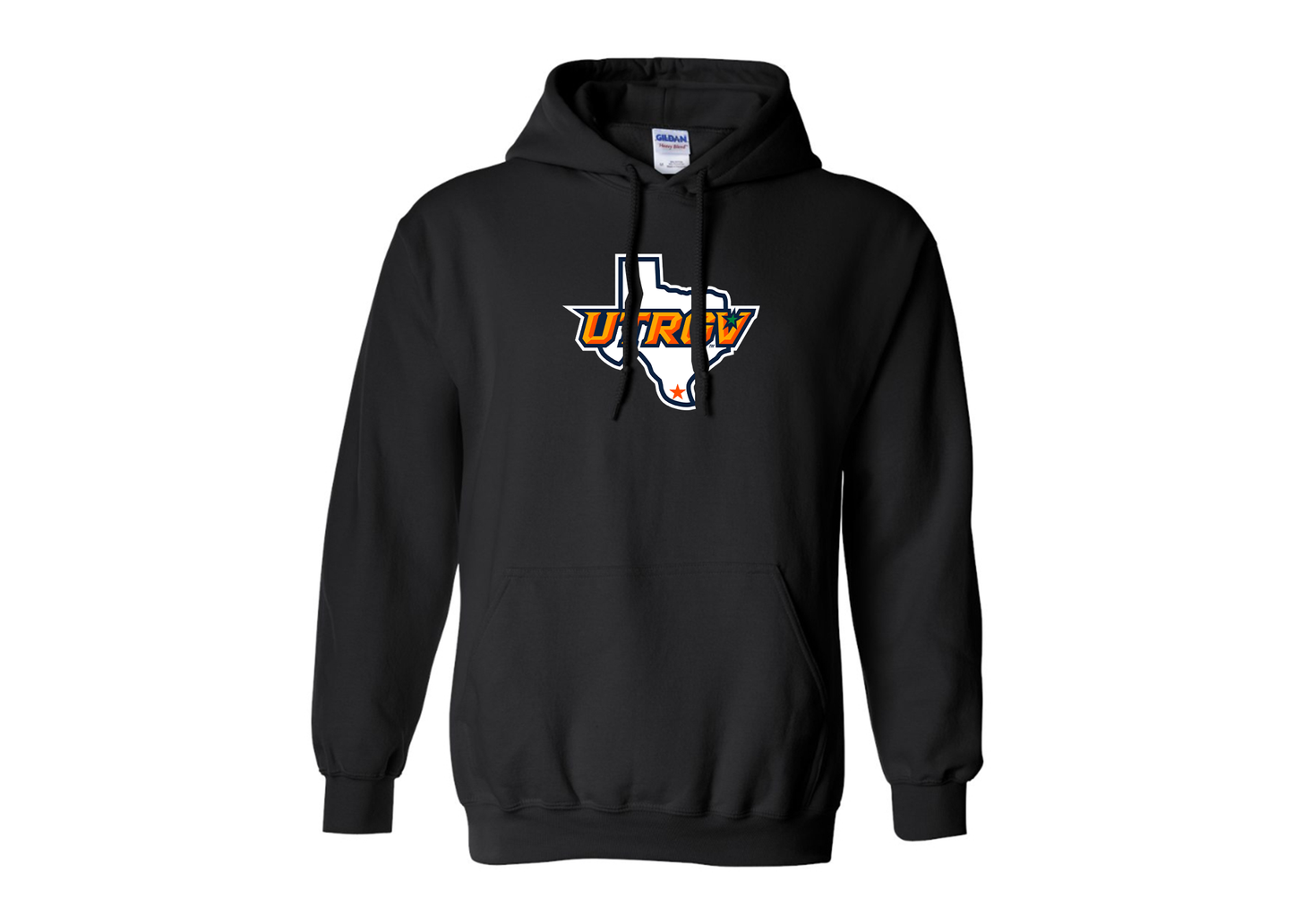 Men's UTRGV Vaqueros Gildan Heavy Blend Hooded Sweatshirt
