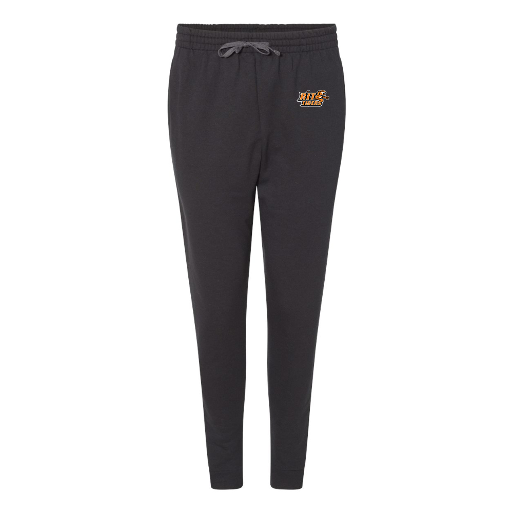 Men's RIT Tigers Logo JERZEES Nublend Joggers