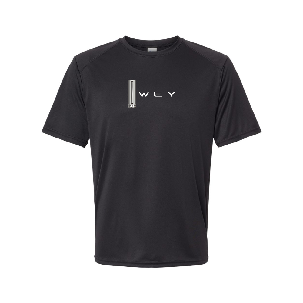 Men's WEY Logo Polyester T-Shirt