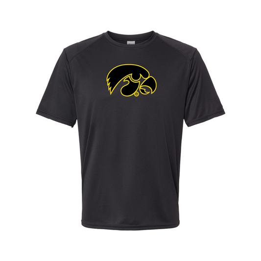 Men's Lowa Hawkeyes Logo Polyester T-Shirt