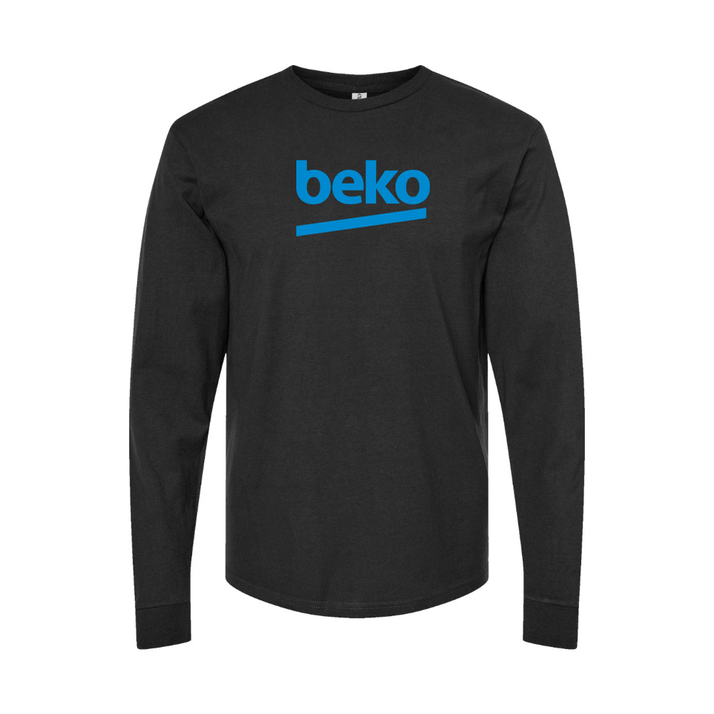 Youth Beko Logo Cotton Long Sleeve T-Shirt