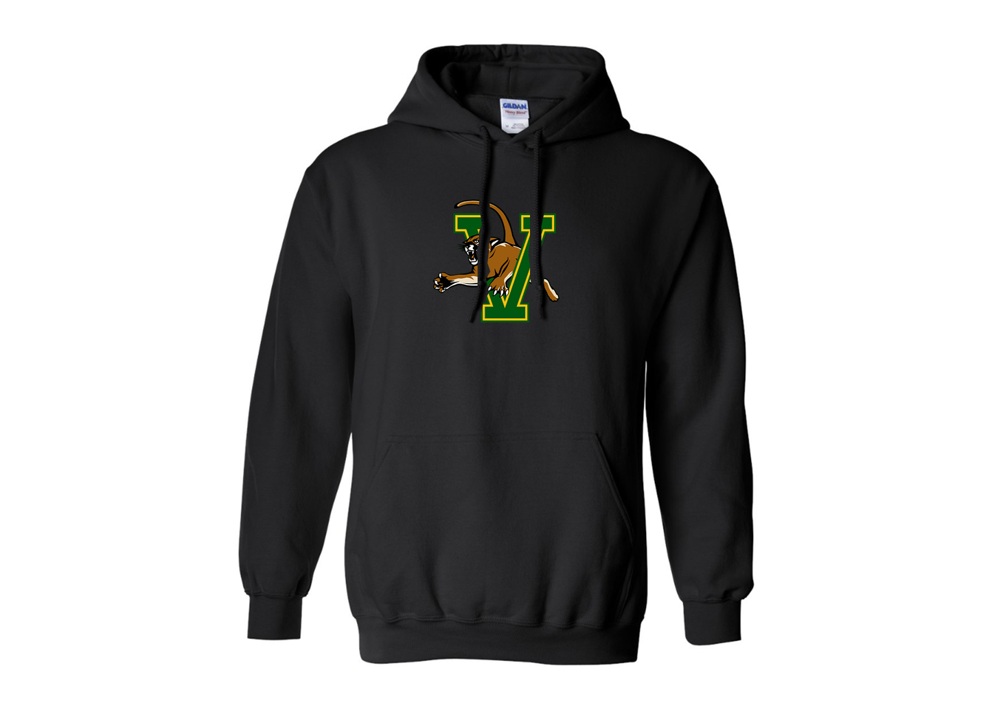Men's Vermont Catamounts Gildan  Heavy Blend Hooded Sweatshirt