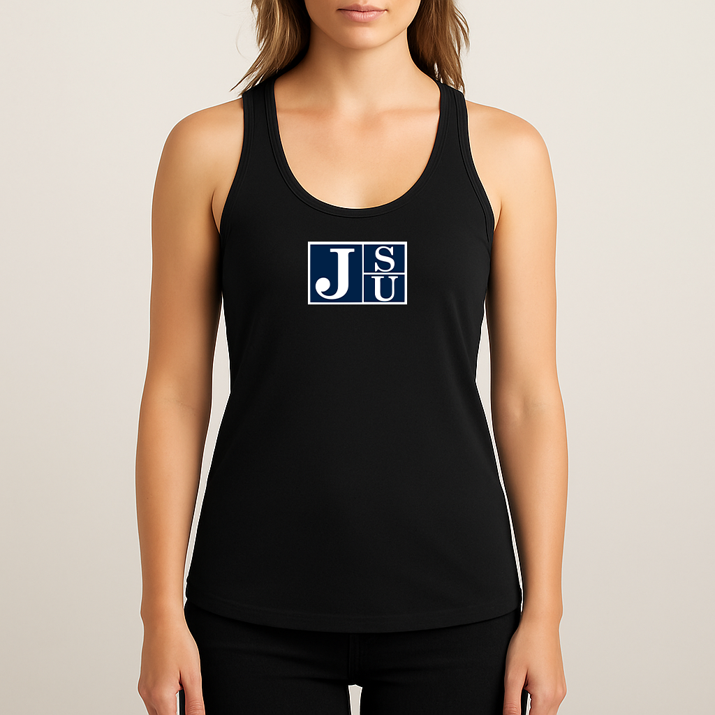 Women's Jackson State Tigers Logo Next Level Ideal Racerback Tank