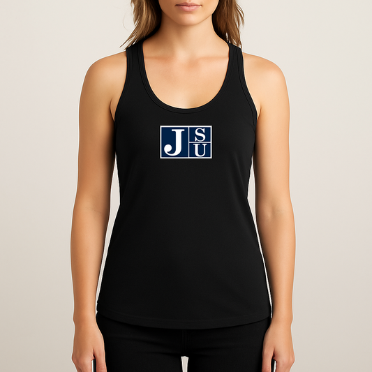Women's Jackson State Tigers Logo Next Level Ideal Racerback Tank