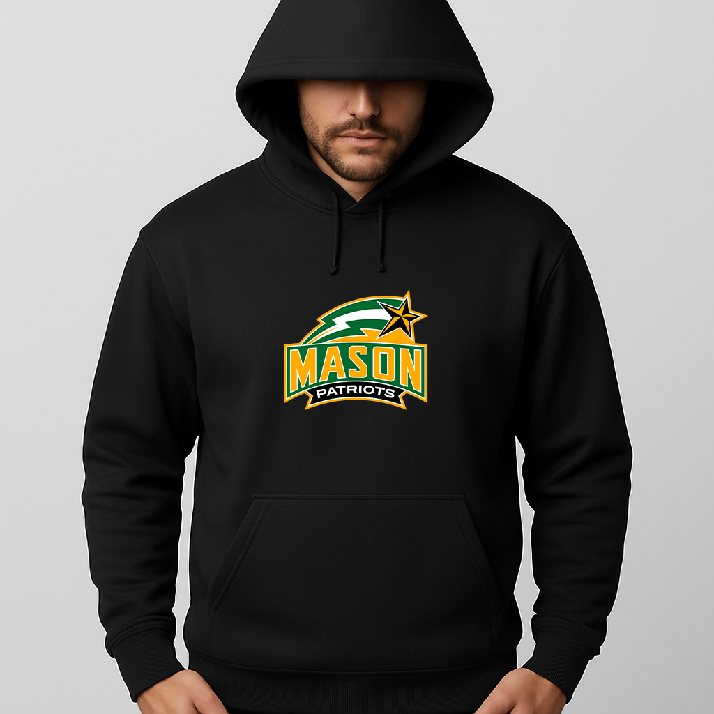 Men's George Mason Patriots Logo Pullover Hoodie