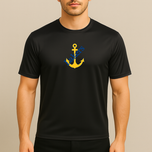 Men's Lake Superior State Lakers Logo Polyester T-Shirt