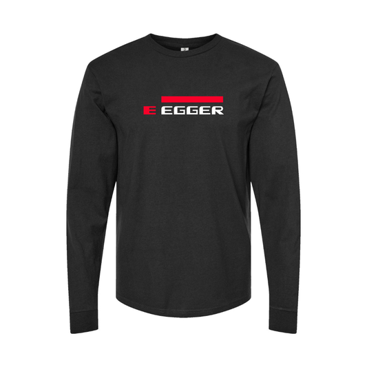 Youth Egger Logo Cotton Long Sleeve T-Shirt