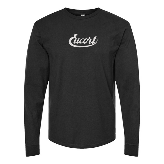 Youth Eucort Logo Cotton Long Sleeve T-Shirt