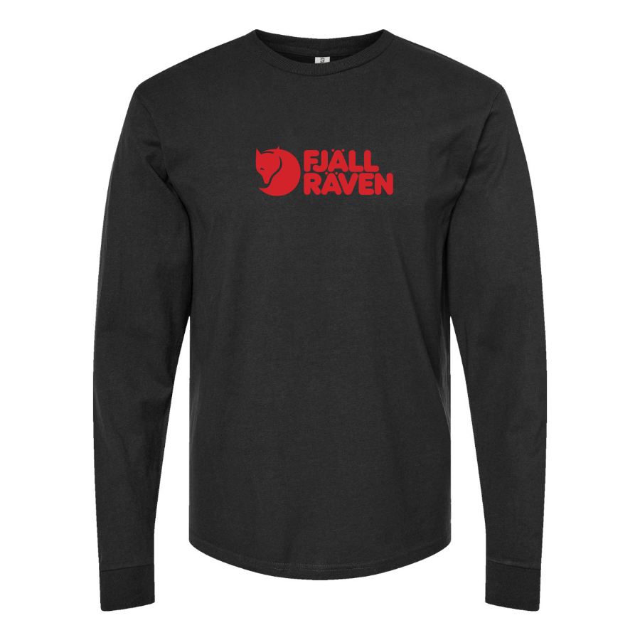 Youth Fjallraven Logo Cotton Long Sleeve T-Shirt