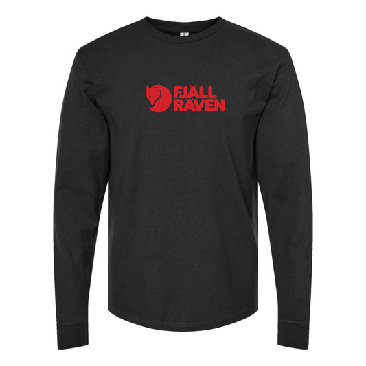Youth Fjallraven Logo Cotton Long Sleeve T-Shirt