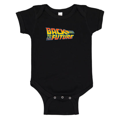 Back To The Future Movie Baby Romper Onesie