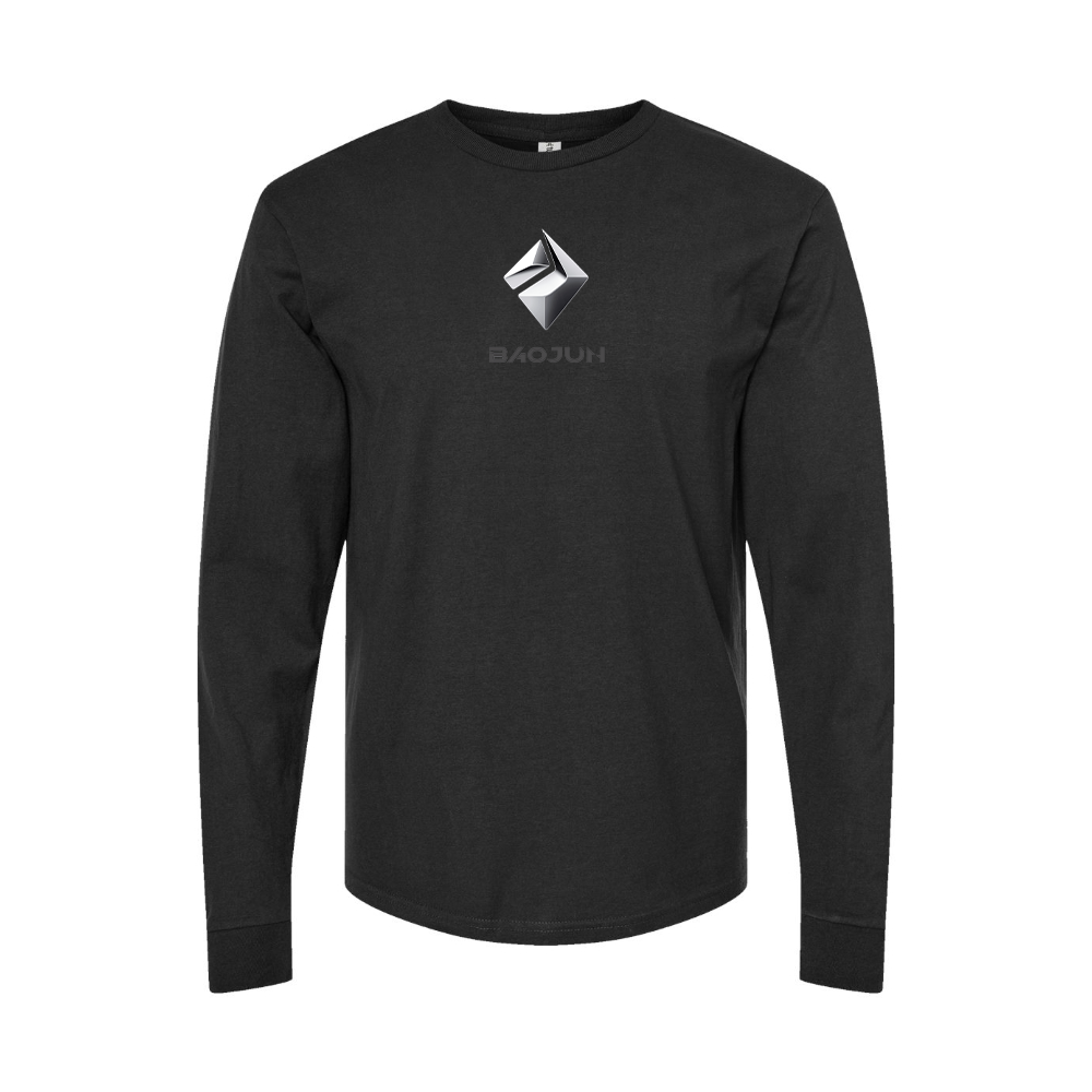 Youth Baojun Logo Cotton Long Sleeve T-Shirt