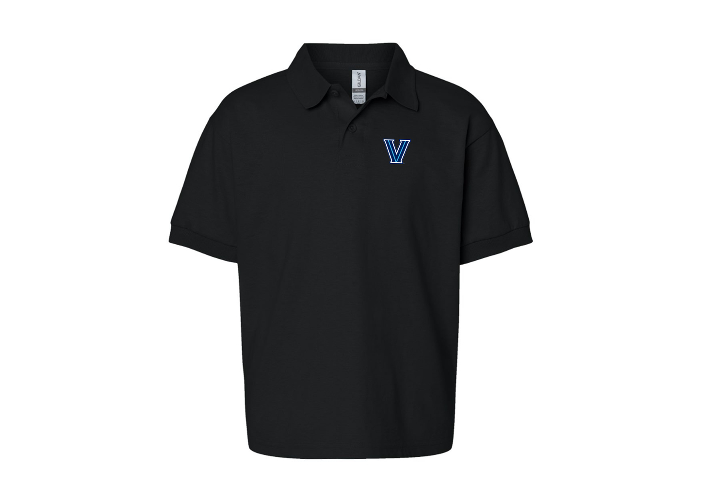 Youth Villanova Wildcats Gildan Dry Blend Jersey Polo