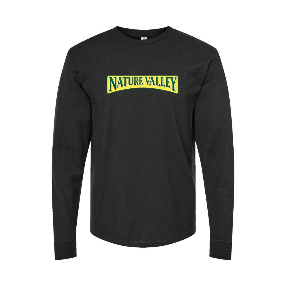 Youth Nature Valley Logo Cotton Long Sleeve T-Shirt