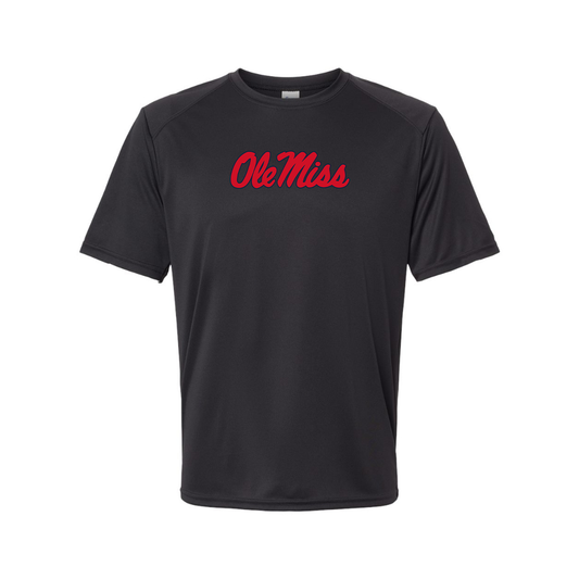 Men's Mississippi Rebels Logo Polyester T-Shirt