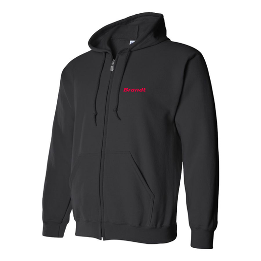 Men's Brandt Logo Zipper Hoodie