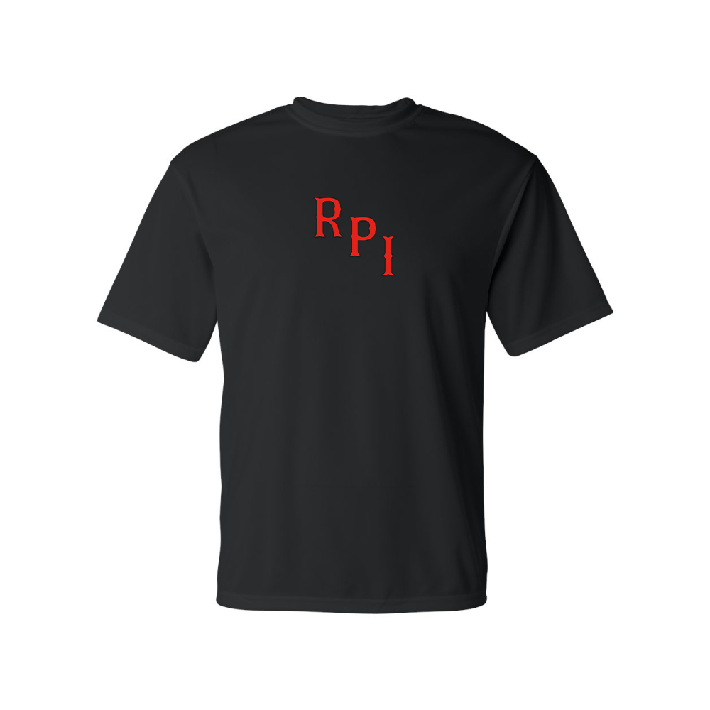 Men's RPI Engineers Logo Polyester T-Shirt