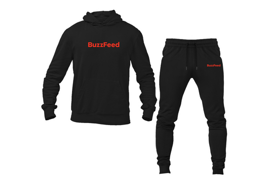 Men's BuzzFeed Logo Hoodie Joggers Set