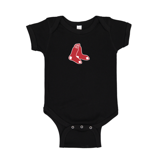 Boston Red Sox Logo Baby Romper Onesie