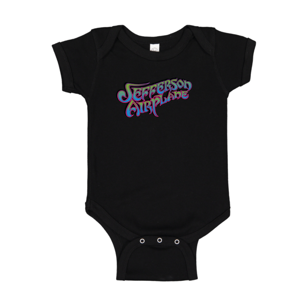 Jefferson Airplane Logo Baby Romper Onesie