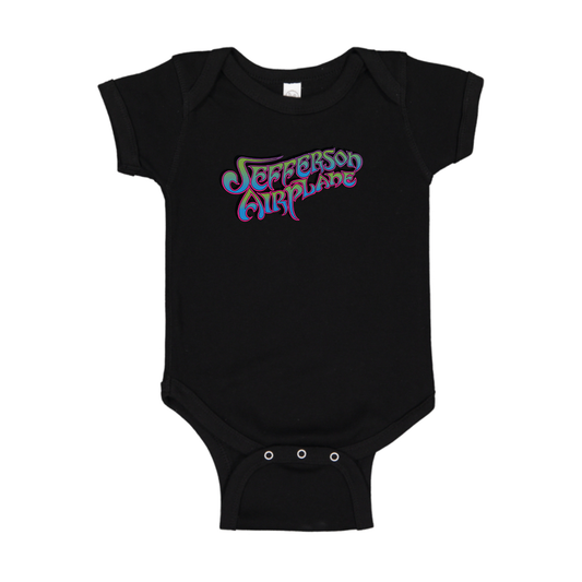 Jefferson Airplane Logo Baby Romper Onesie
