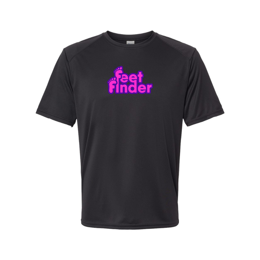 Men's FeetFinder Logo Polyester T-Shirt