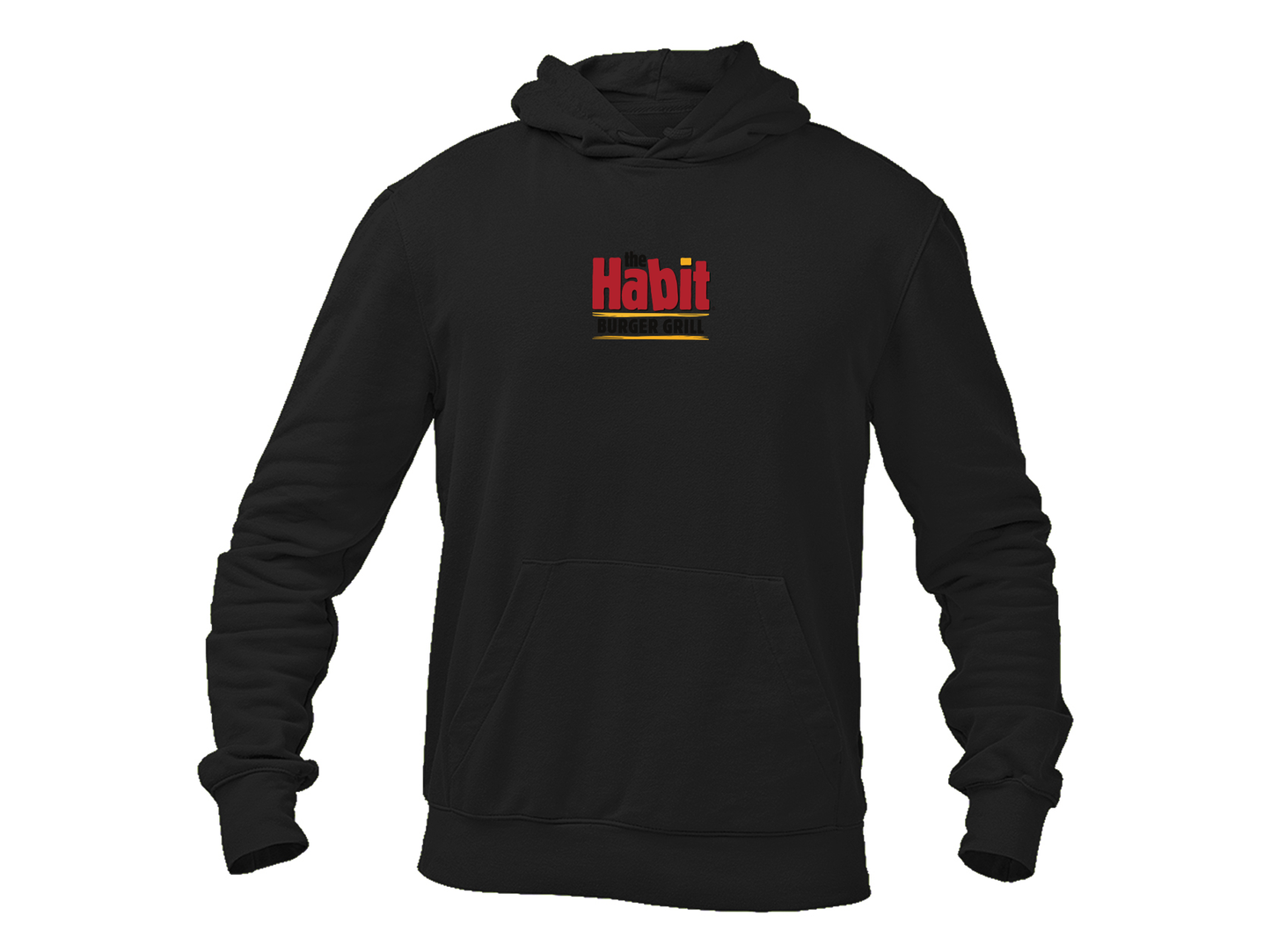 Men's The Habit Burger Grill Gildan  Heavy Blend Hooded Sweatshirt